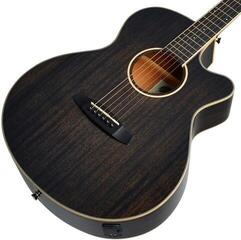 Electro-acoustic guitar Tanglewood TW4 E BS Black Shadow Gloss Electro-acoustic guitar - 2