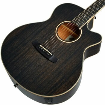 Electro-acoustic guitar Tanglewood TW4 E BS Black Shadow Gloss - 3