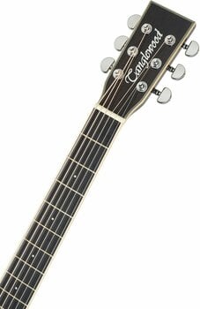 Elektroakusztikus gitár Tanglewood TW4 E BS Black Shadow Gloss - 5