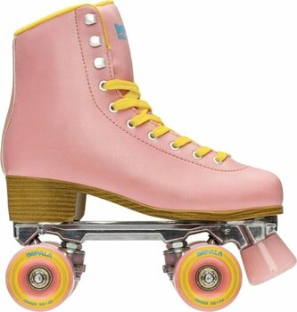 Patines de ruedas de doble linea Impala Skate Roller Skates Pink/Yellow 35 Patines de ruedas de doble linea - 2