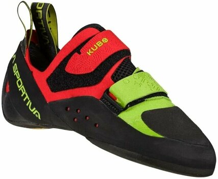 Chaussons d'escalade La Sportiva Kubo Goji/Neon 39,5 Chaussons d'escalade - 2