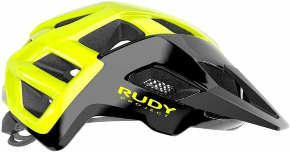 Каска за велосипед Rudy Project Crossway Black/Yellow Fluo Shiny S/M Каска за велосипед - 3