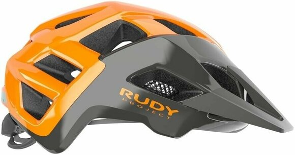 Pyöräilykypärä Rudy Project Crossway Lead/Orange Fluo Shiny L Pyöräilykypärä - 3