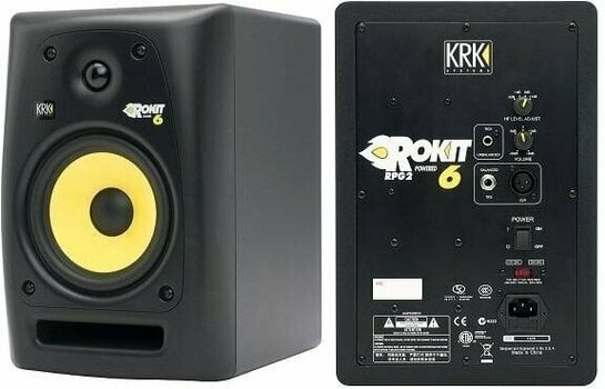 Monitor da studio attivi a 2 vie KRK Rokit 6G2 Active - 3