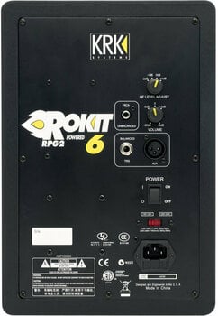 Monitor de estúdio ativo de 2 vias KRK Rokit 6G2 Active - 4