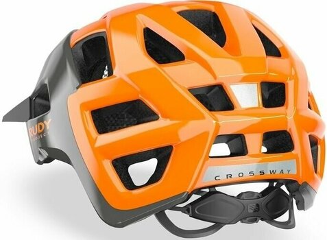 Cyklistická helma Rudy Project Crossway Lead/Orange Fluo Shiny L Cyklistická helma - 4