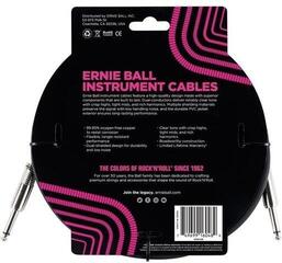 Nástrojový kabel Ernie Ball P06048 3 m Rovný - Rovný Nástrojový kabel - 1