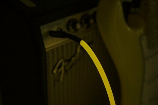 Kabel instrumentalny Fender Professional Glow in the Dark Pomarańczowy 3 m Prosty - Prosty - 6