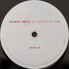 Disque vinyle Jehnny Beth - To Love Is To Live (LP) - 2