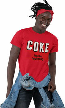 T-Shirt Coca-Cola T-Shirt Its The Real Thing Unisex Red S - 2