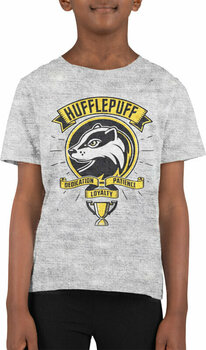 T-Shirt Harry Potter T-Shirt Comic Style Hufflepuff Unisex Heather Grey 3 - 4 Y - 2