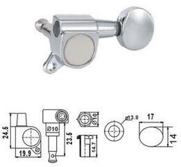 Mécanique pour guitare Dr.Parts EMH 7003 CR Chrome Mécanique pour guitare - 1