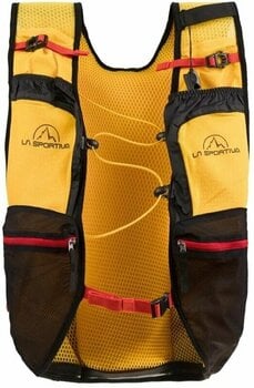 Running backpack La Sportiva Trail Vest Black/Yellow L Running backpack - 2