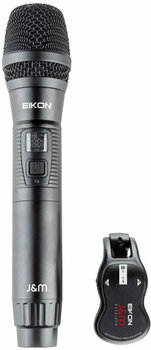 Conjunto de microfone de mão sem fios EIKON EKJMA 512.0 - 541.7 MHz - 2