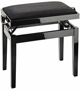 Dřevěné nebo klasické klavírní židle
 Konig & Meyer 13901 Black High Polish - 2