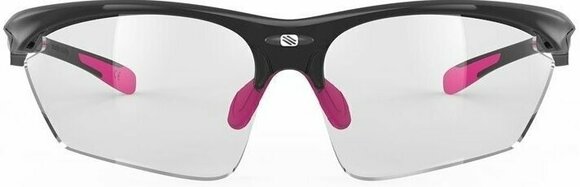 Cycling Glasses Rudy Project Stratofly Black Gloss/ImpactX Photochromic 2 Black Cycling Glasses - 2