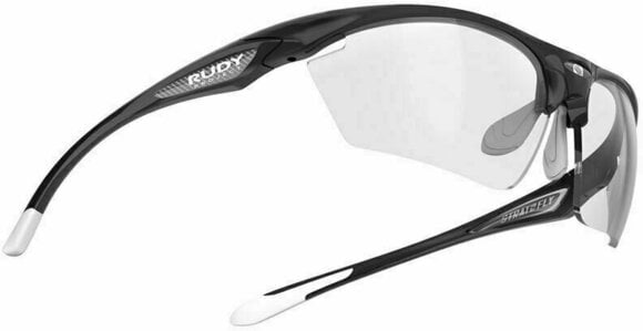 Fahrradbrille Rudy Project Stratofly Black Gloss/White/ImpactX Photochromic 2 Black Fahrradbrille - 3