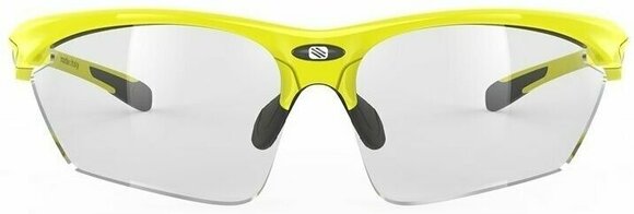 Cycling Glasses Rudy Project Stratofly Yellow Fluo Gloss/ImpactX Photochromic 2 Black Cycling Glasses - 2