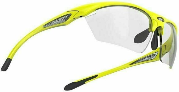 Cykelglasögon Rudy Project Stratofly Yellow Fluo Gloss/ImpactX Photochromic 2 Black Cykelglasögon - 3