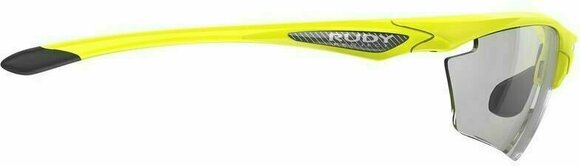 Cycling Glasses Rudy Project Stratofly Yellow Fluo Gloss/ImpactX Photochromic 2 Black Cycling Glasses - 4