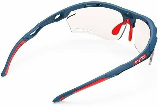 Cycling Glasses Rudy Project Propulse Pacific Blue Matte/ImpactX Photochromic 2 Red Cycling Glasses - 5