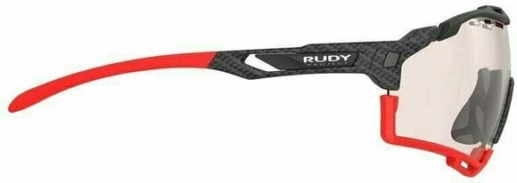 Cycling Glasses Rudy Project Cutline Carbonium/ImpactX Photochromic 2 Red Cycling Glasses - 4
