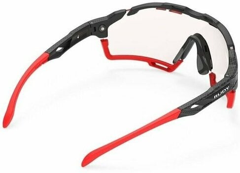 Cycling Glasses Rudy Project Cutline Carbonium/ImpactX Photochromic 2 Red Cycling Glasses - 5