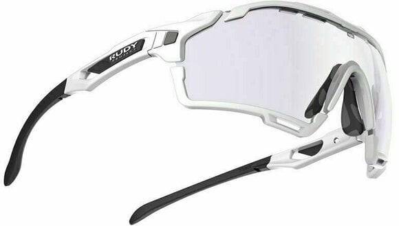 Óculos de ciclismo Rudy Project Cutline White Gloss/ImpactX Photochromic 2 Laser Purple Óculos de ciclismo - 3