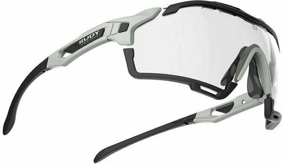 Cycling Glasses Rudy Project Cutline Light Grey Matte/ImpactX Photochromic 2 Laser Black Cycling Glasses - 3