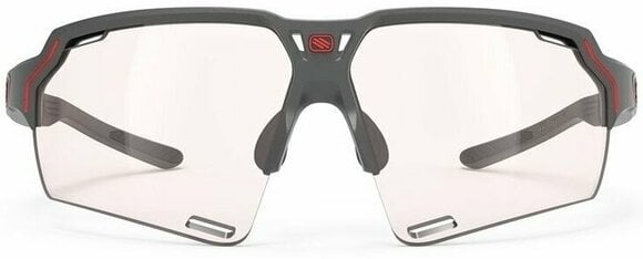 Cycling Glasses Rudy Project Deltabeat Charcoal Matte/ImpactX Photochromic 2 Red Cycling Glasses - 2