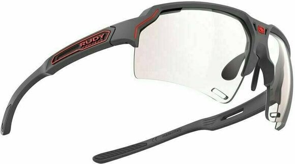 Cykelbriller Rudy Project Deltabeat Charcoal Matte/ImpactX Photochromic 2 Red Cykelbriller - 3