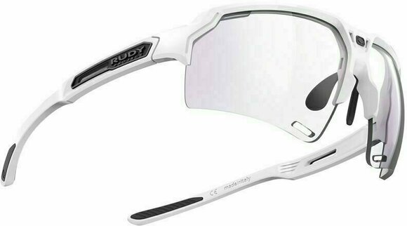 Cycling Glasses Rudy Project Deltabeat White Gloss/ImpactX Photochromic 2 Laser Purple Cycling Glasses - 3