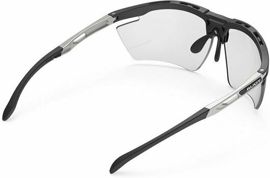 Cycling Glasses Rudy Project Magnus Black Matte/ImpactX Photochromic 2 Black Cycling Glasses - 5