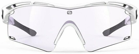 Cycling Glasses Rudy Project Tralyx+ White Gloss/ImpactX Photochromic 2 Laser Purple Cycling Glasses - 2
