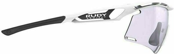 Cycling Glasses Rudy Project Tralyx+ White Gloss/ImpactX Photochromic 2 Laser Purple Cycling Glasses - 4
