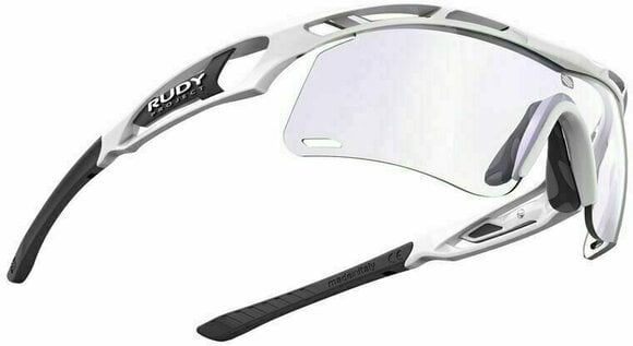 Óculos de ciclismo Rudy Project Tralyx+ Slim White Gloss/ImpactX Photochromic 2 Laser Purple Óculos de ciclismo - 3