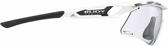 Cycling Glasses Rudy Project Tralyx+ Slim White Gloss/ImpactX Photochromic 2 Laser Purple Cycling Glasses - 4