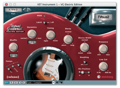 Studijski software VST glasbilo Steinberg Virtual Guitarist Electric Edition - 2