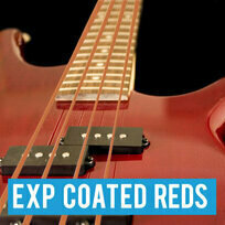Saiten für E-Bass D'Addario EXPR 165 Coated Reds Bass 45-105 - 2