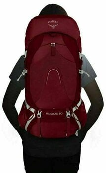 Outdoor Backpack Osprey Aura AG 50 Berry Sorbet Red M/L Outdoor Backpack - 4