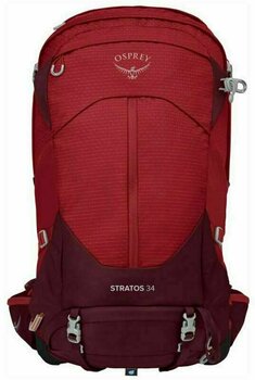 Outdoor Backpack Osprey Stratos 34 Poinsettia Red Outdoor Backpack - 2