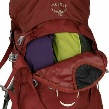 Outdoor Backpack Osprey Ariel II 55 Claret Red XS/S Outdoor Backpack - 12