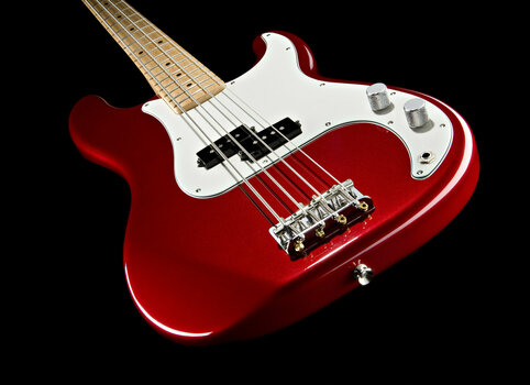 Elektrická basgitara Fender Standard Precision Bass MN Candy Apple Red - 3