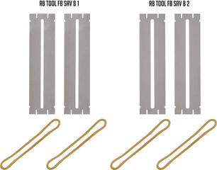 Tool for Guitar RockCare Bass Fingerboard Saver Set Medium and Jumbo Frets 2 pcs Tool for Guitar - 3