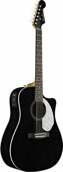 Dreadnought elektro-akoestische gitaar Fender Sonoran SCE Black - 2
