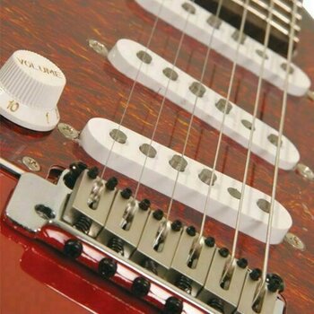 Left-Handed Electric Guitar Fender Squier Standard Stratocaster LH RW Antique Burst - 2