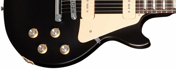 Elektrická gitara Gibson Les Paul Studio '60s Tribute Darkback Ebony Black - 5