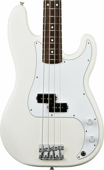 Elektrische basgitaar Fender Standard Precision Bass RW Arctic White - 2