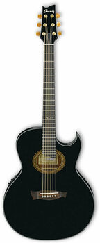 Electro-acoustic guitar Ibanez EP5-BP Black Pearl - 2
