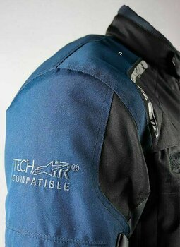Textilní bunda Trilobite 2091 Rideknow Tech-Air Black/Dark Blue/Grey S Textilní bunda - 11